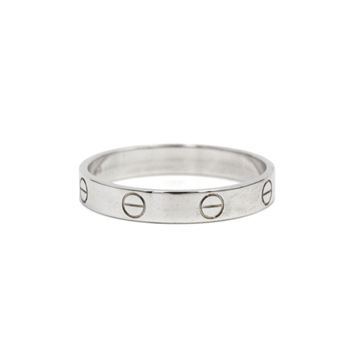 Bague Alliance CARTIER Love PM en or blanc