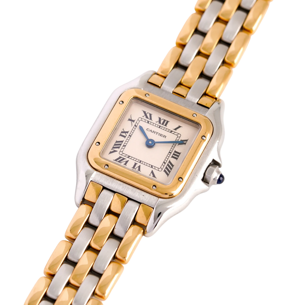 Montre CARTIER Panthère en or jaune et acier