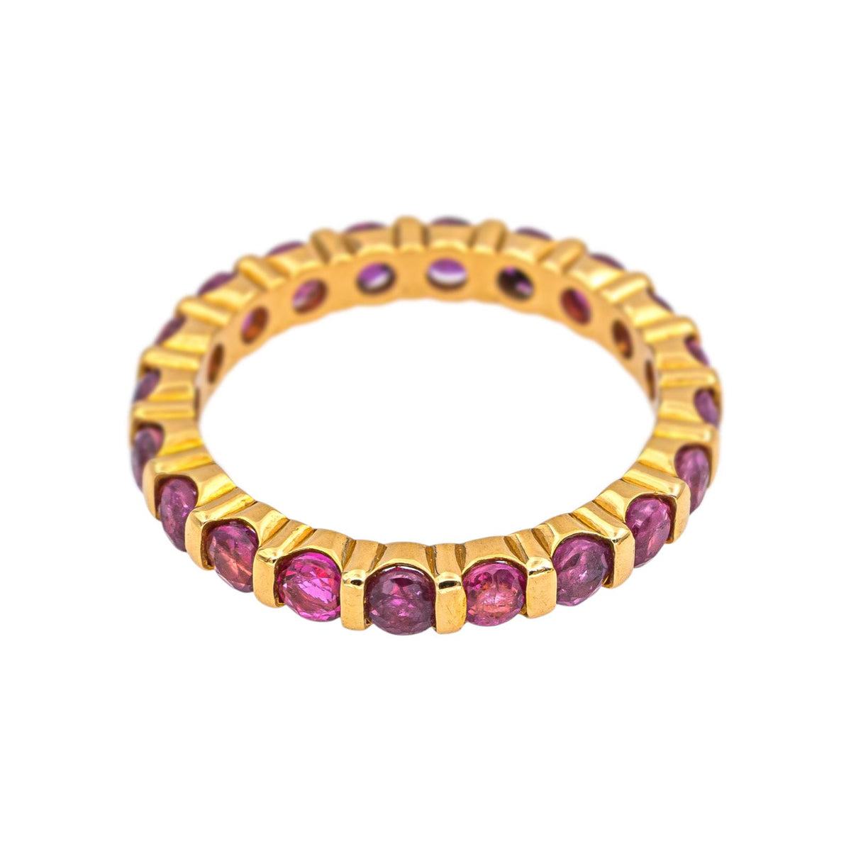 Bague Or jaune Rubis