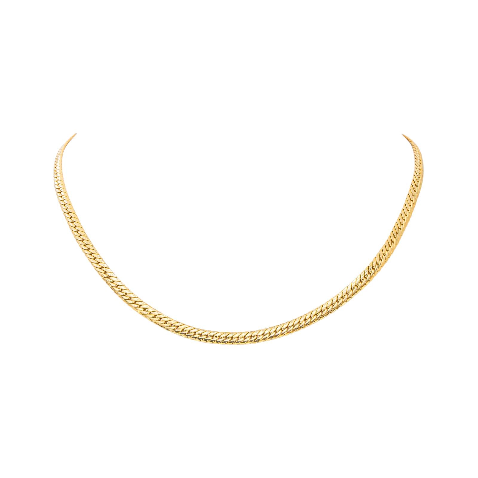 Collier Maille en or jaune