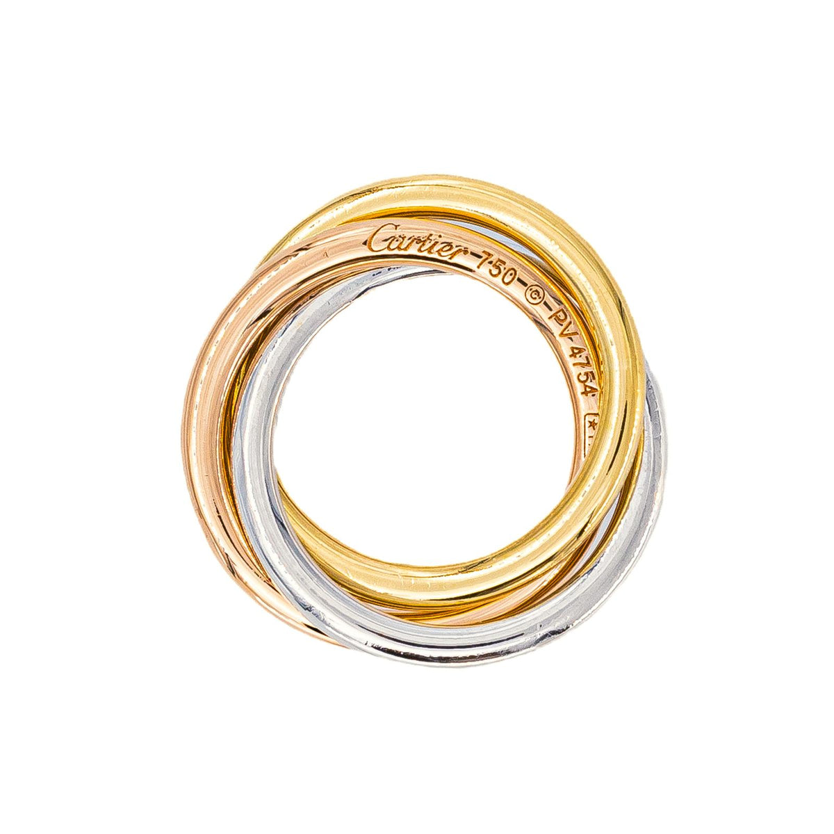 Cartier Bracelet Cordon Trinity Or jaune Diamant