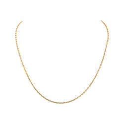 Collier maille Forçat Or jaune