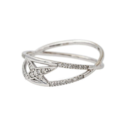 Mauboussin Bague  A la croisée des étoiles  Or blanc Diamant
