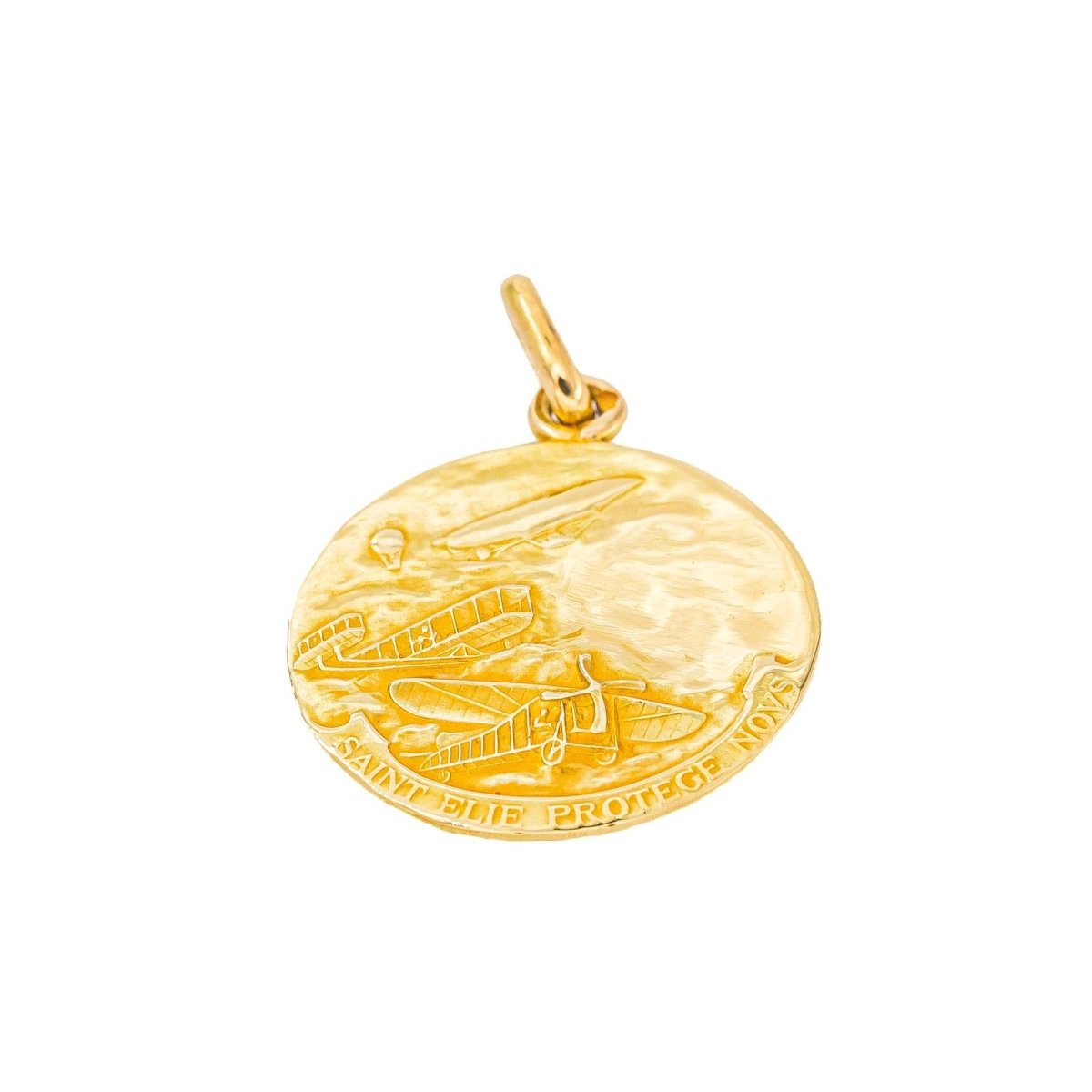 Becker Pendentif Médaille Or jaune - Castafiore
