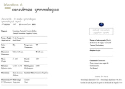 Belle Époque Certified 2.44 Carat Unheated Sapphire Diamond Gold Ring - Castafiore