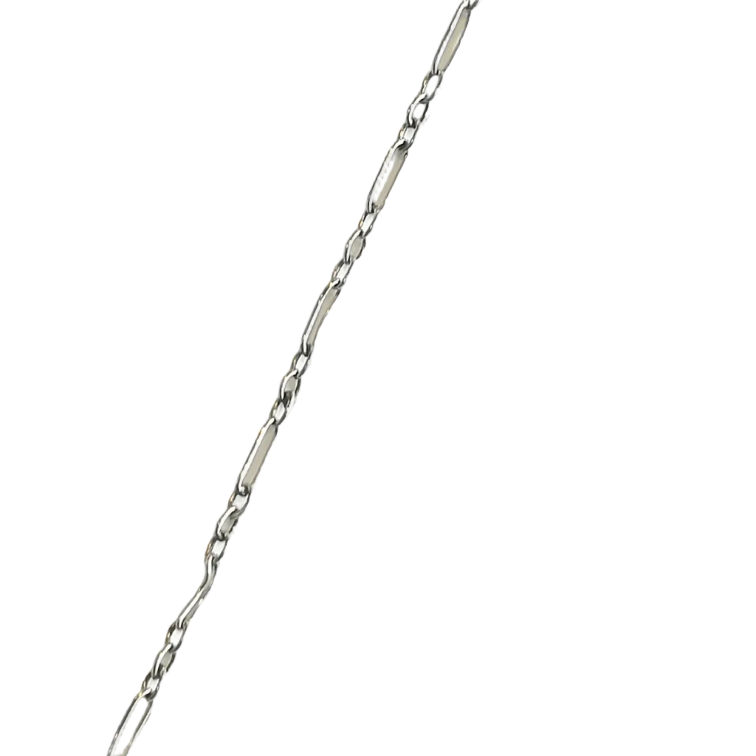 Collier Négligé en platine, saphir et diamants