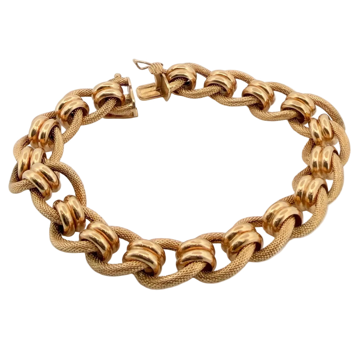 Bracelet Maille en or jaune