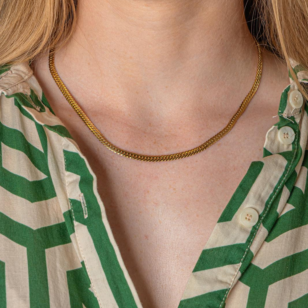 Collier Maille en or jaune