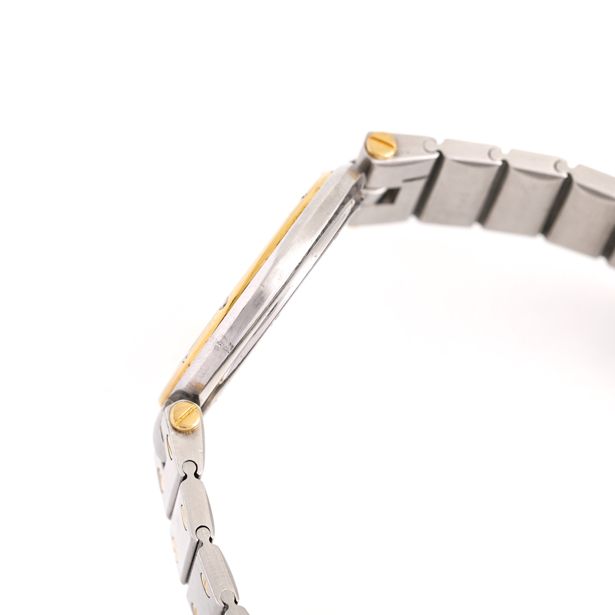 Montre CARTIER "Santos Vendôme" GM en or jaune et acier