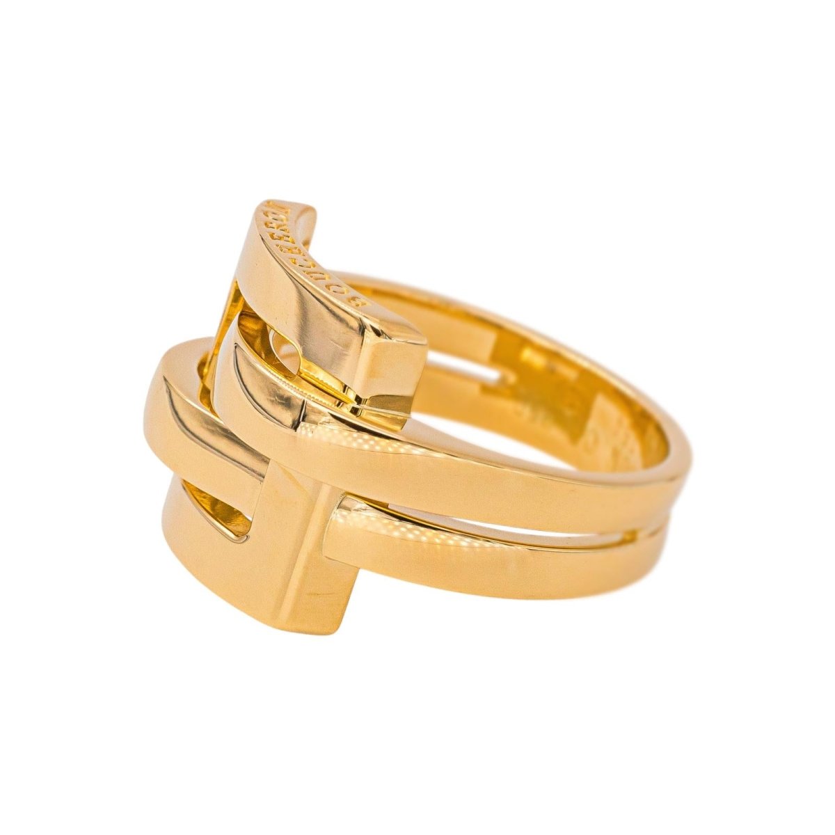 Boucheron Bague Déchaînée Or jaune - Castafiore