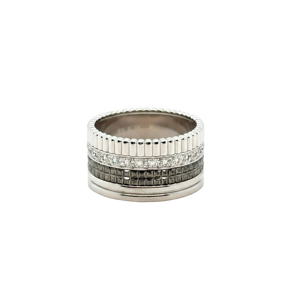 Boucheron - Bague quatre Black édition Large - Castafiore