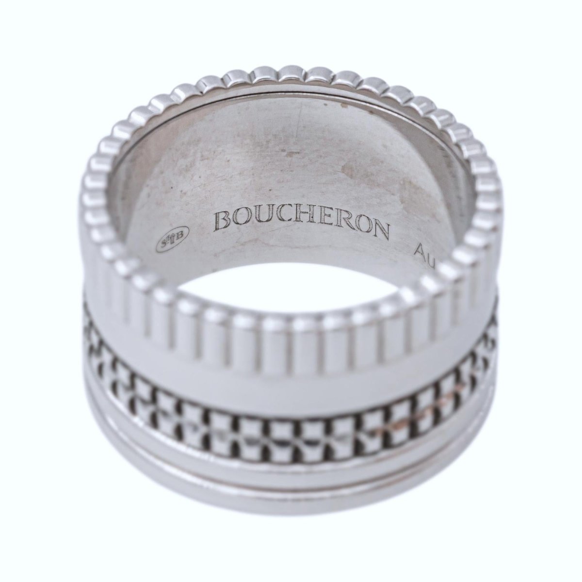Boucheron Bague Quatre Or blanc - Castafiore