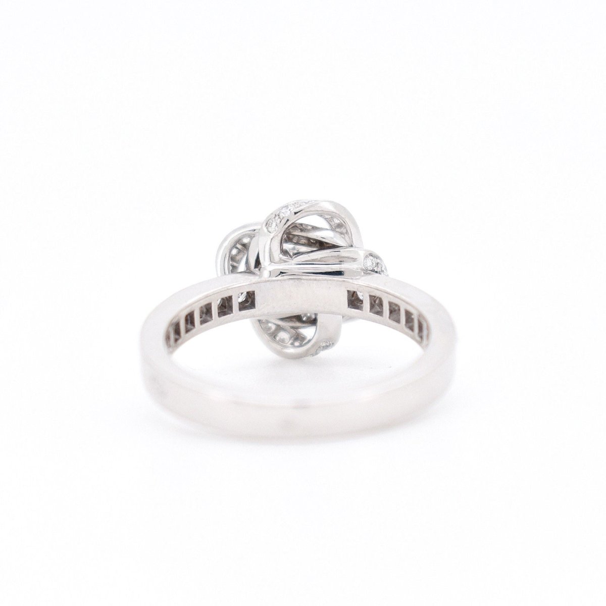 Boucheron - Collection Pivoine - Bague Or Blanc 18 carats et Diamants - Castafiore