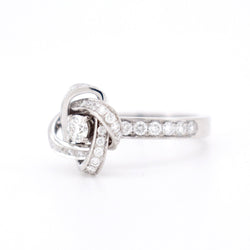 Boucheron - Collection Pivoine - Bague Or Blanc 18 carats et Diamants - Castafiore