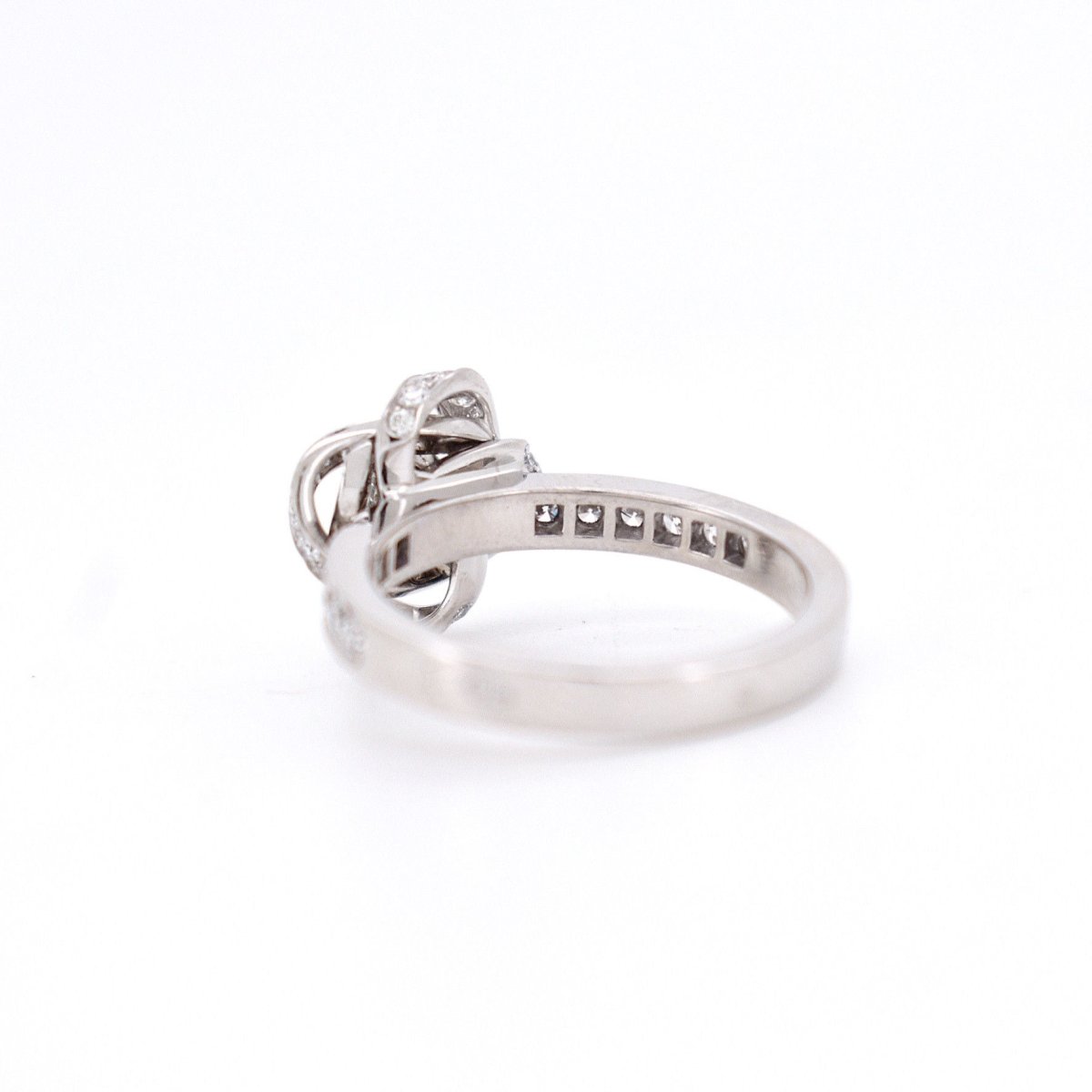 Boucheron - Collection Pivoine - Bague Or Blanc 18 carats et Diamants - Castafiore