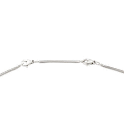 Boucheron Collier Maille souple Or blanc - Castafiore