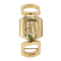 BOUCHERON Montre vintage or jaune maillons carrés arrondis - Castafiore