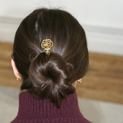 Boucheron Peigne Ancien Vermeil sur Ecaille - Castafiore