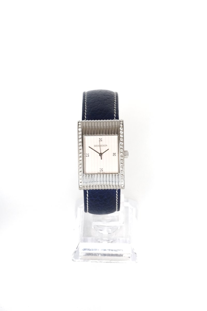 Boucheron Reflet Large - Acier & Diamants - 15 bracelets - 2008 - Castafiore