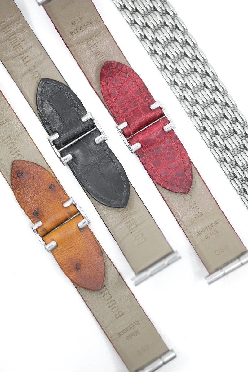 Boucheron Reflet Médium Acier & Diamants - 4 bracelets - 2019 (full set) - Castafiore