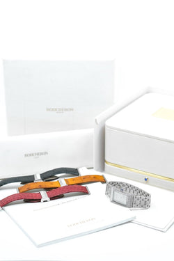 Boucheron Reflet Médium Acier & Diamants - 4 bracelets - 2019 (full set) - Castafiore