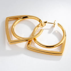 Boucles d'oreille en or jaune de la maison Fred, modèle Success - Castafiore