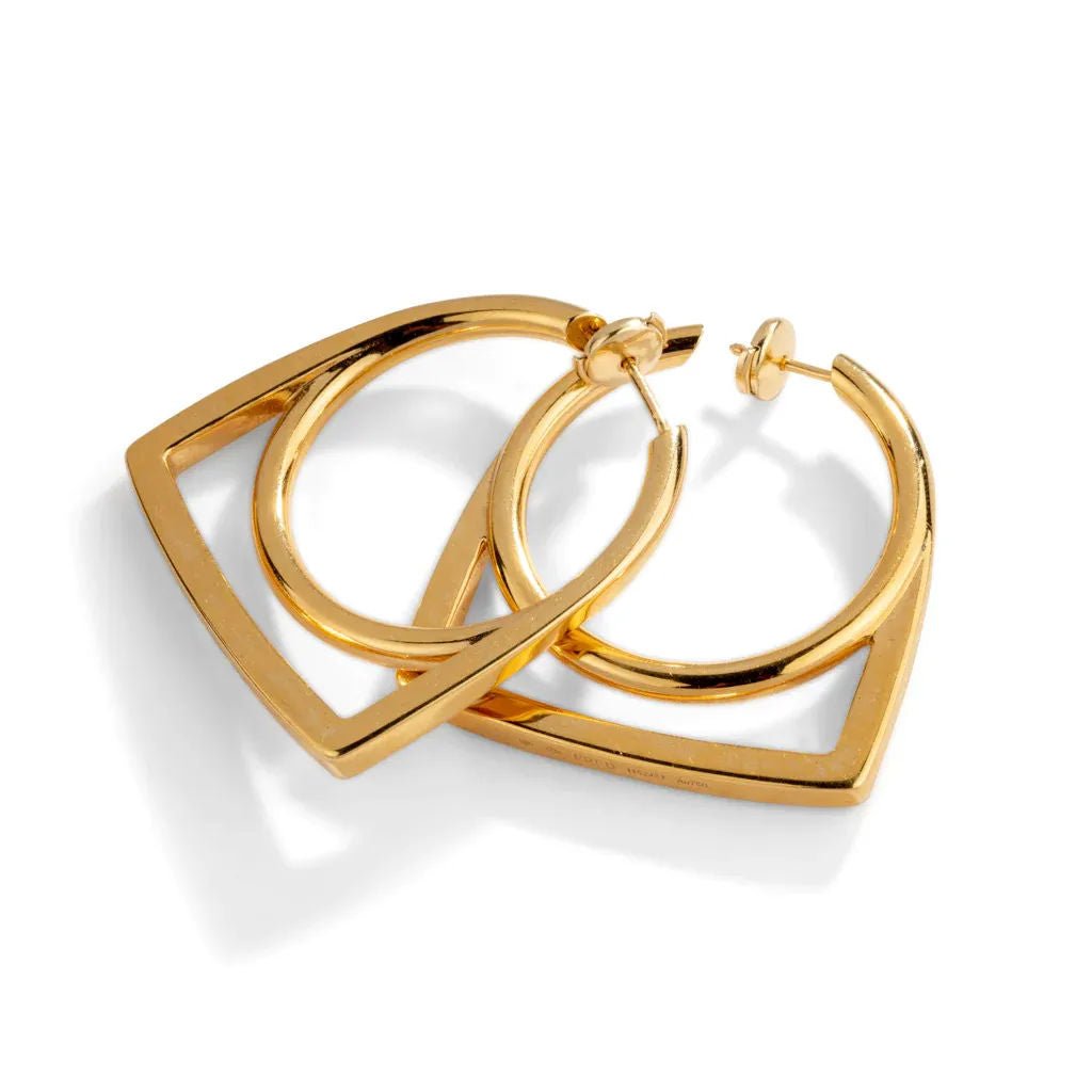 Boucles d'oreille en or jaune de la maison Fred, modèle Success - Castafiore