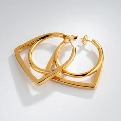 Boucles d'oreille en or jaune de la maison Fred, modèle Success - Castafiore