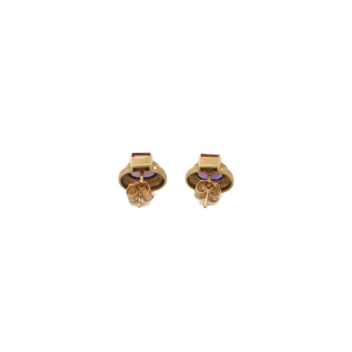 Boucles d’oreilles améthystes - Castafiore