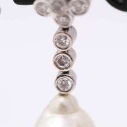 Boucles d'oreilles avec perles australiennes et diamants - Castafiore