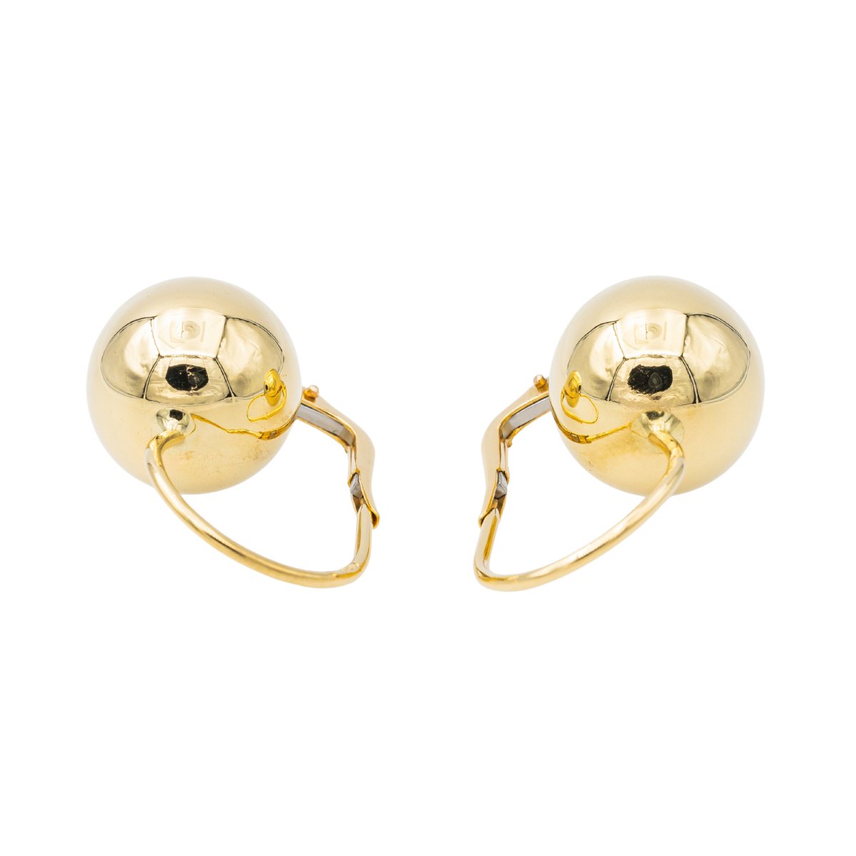 Boucles d'oreilles Boules Or jaune - Castafiore