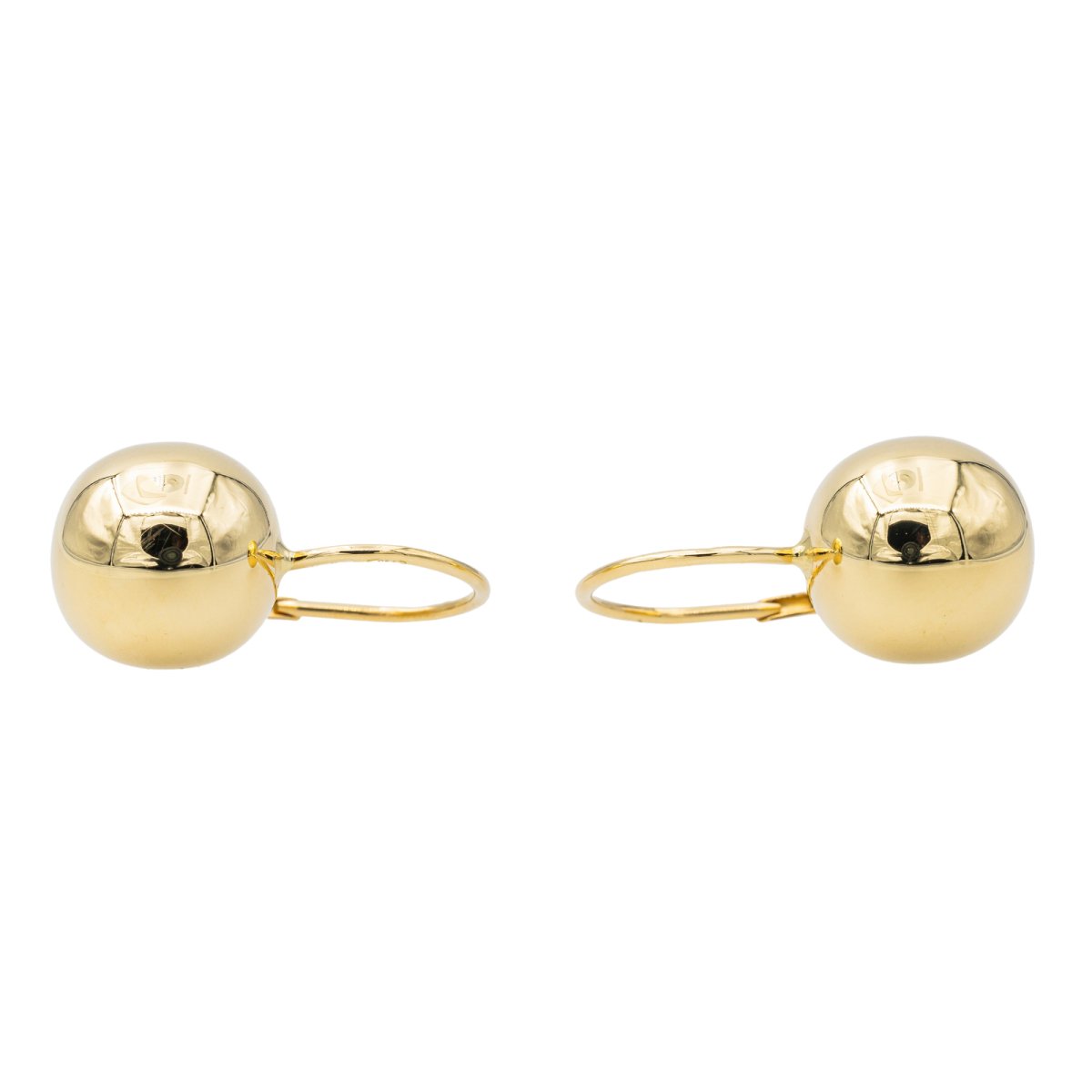 Boucles d'oreilles Boules Or jaune - Castafiore