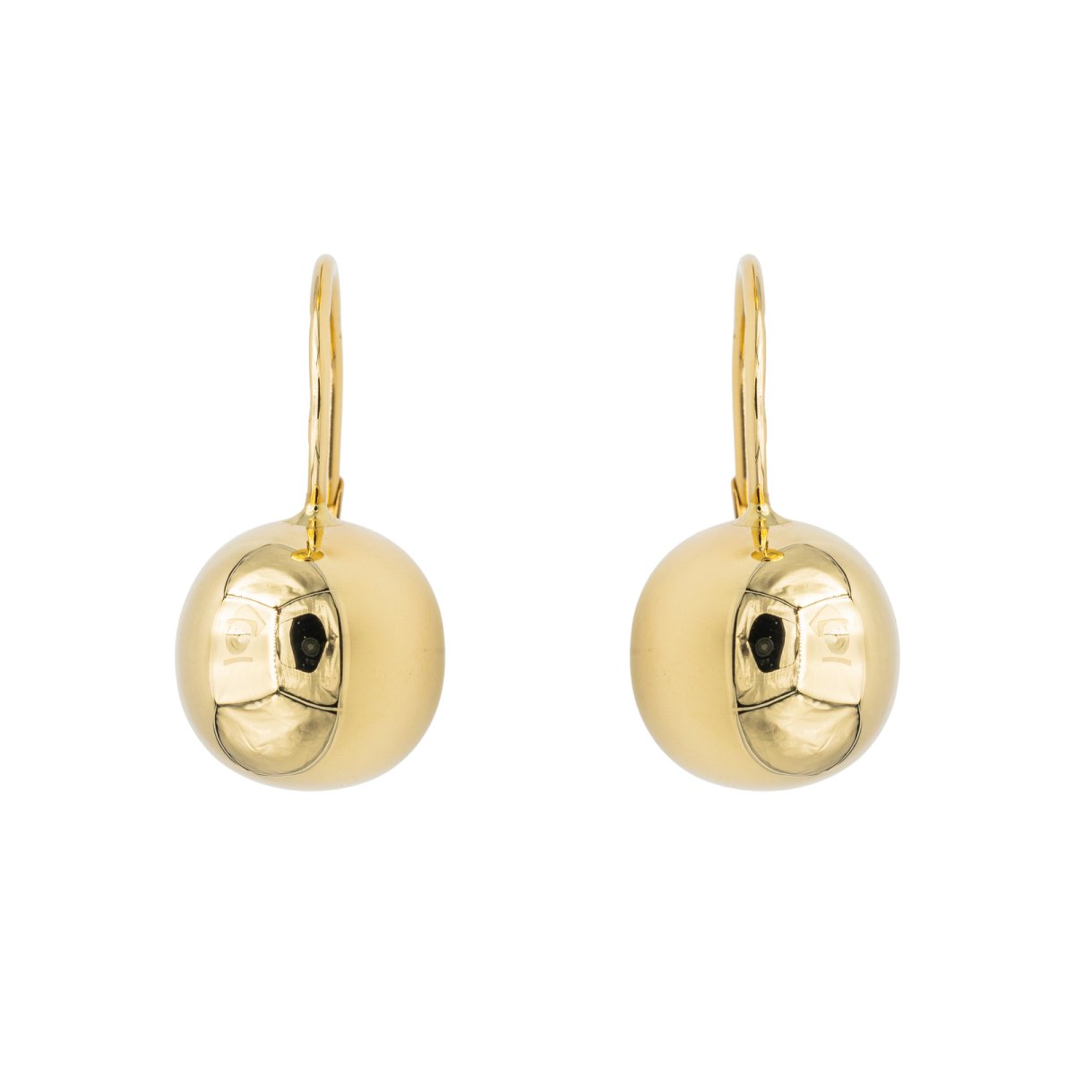 Boucles d'oreilles Boules Or jaune - Castafiore