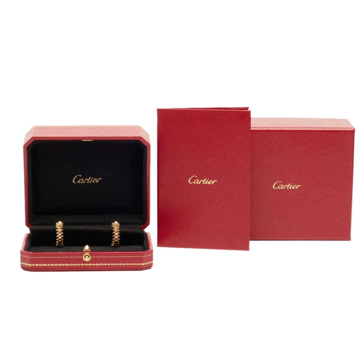 Boucles d’oreilles CARTIER "Clash" en or rose - Castafiore