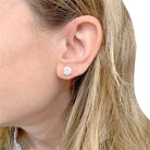 Boucles d'oreilles Cartier diamants - Castafiore