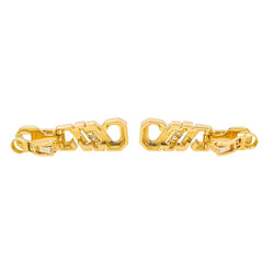Boucles d'oreilles CARTIER en or jaune et diamants - Castafiore