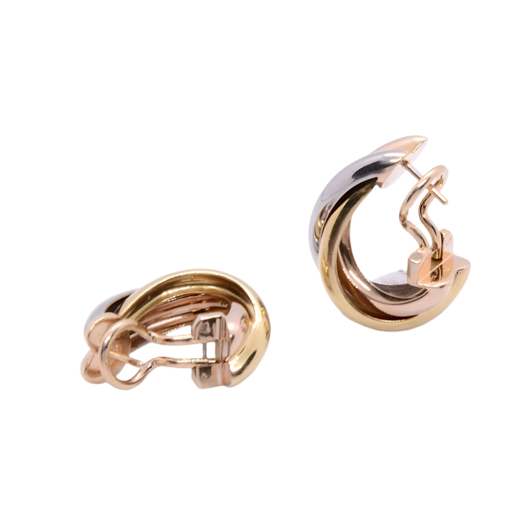 Boucles d’oreilles CARTIER "Trinity" - Castafiore