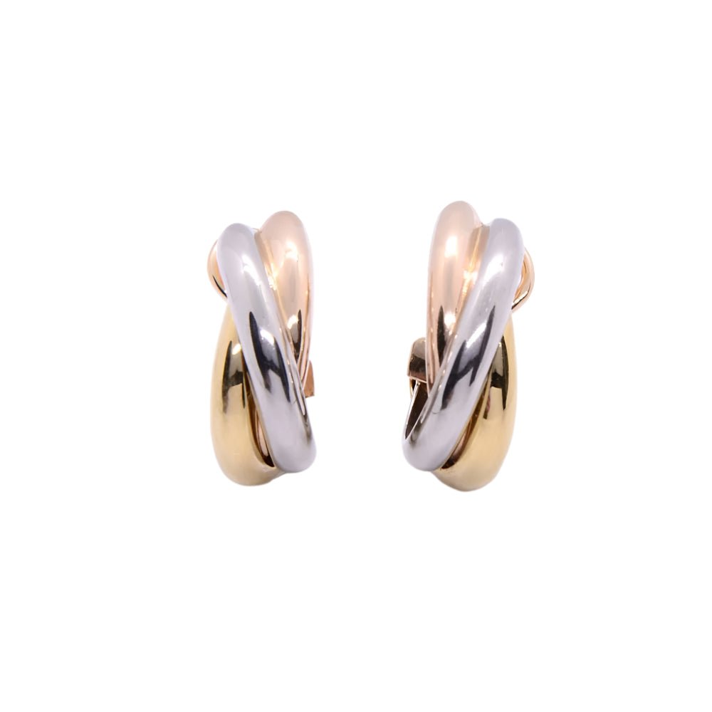 Boucles d’oreilles CARTIER "Trinity" - Castafiore