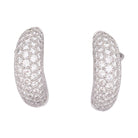 Boucles d'oreilles CHAUMET "Hommage à Venise" en or blanc et diamants - Castafiore