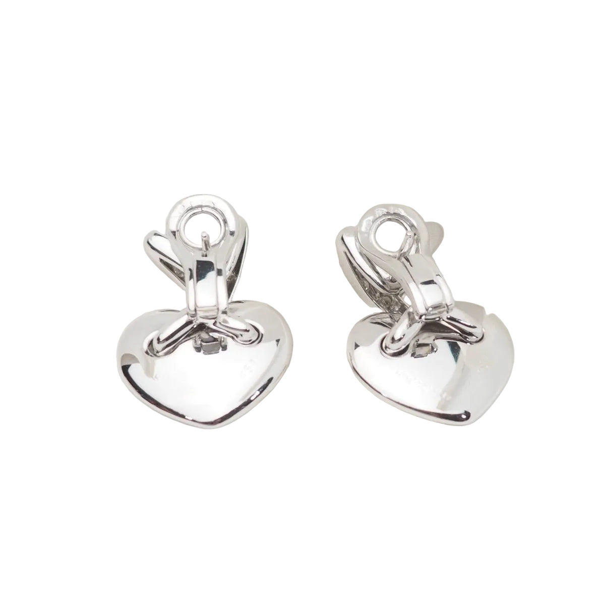 Boucles d'oreilles CHAUMET Liens en or blanc et diamants - Castafiore