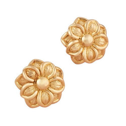 Boucles d'oreilles CHIMENTO Fleurs en or jaune - Castafiore