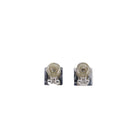 Boucles d'oreilles Chopard diamants noirs - Castafiore