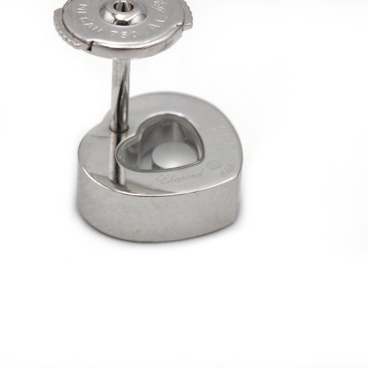 Boucles d'oreilles CHOPARD Happy Diamond Heart - Castafiore