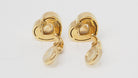 Boucles d'oreilles Chopard Happy Diamonds en or jaune et diamant - Castafiore