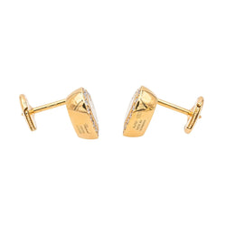 Boucles d'oreilles CHOPARD "Happy diamonds" en or rose et diamants - Castafiore