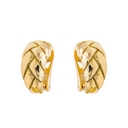 Boucles d'oreilles Clip en or jaune - Castafiore