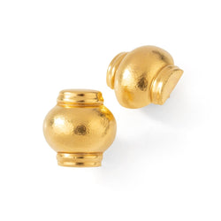 Boucles d'oreilles Clip LALAOUNIS Pot en or jaune - Castafiore