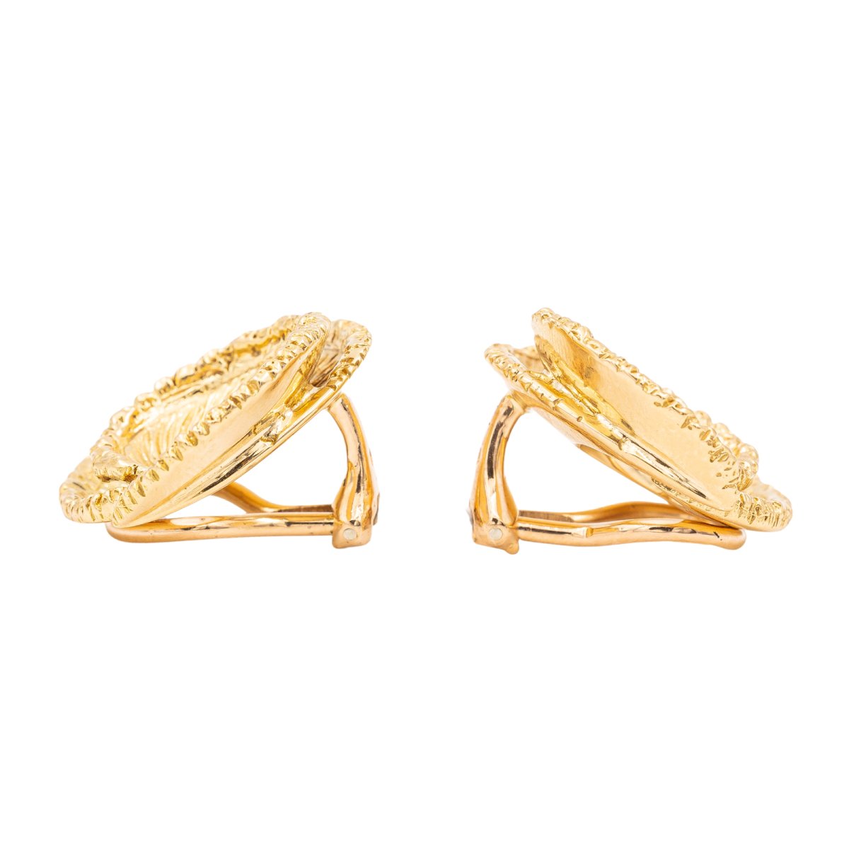 boucles d'oreilles Clip Or jaune - Castafiore