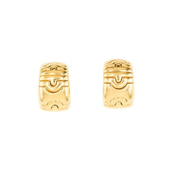 Boucles d'oreilles Clips BULGARI "Parentesi" en or jaune - Castafiore