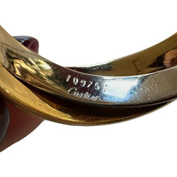 Boucles d'oreilles Créoles CARTIER Trinity en or jaune, or blanc et or rose